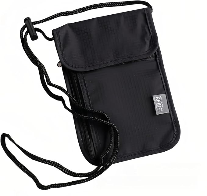 Travel Neck Pouch Passport Holder